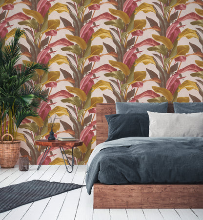 A.S. Création Blumen Tapete Rot 378622 Wandtapete Vliestapete Floral Vinyl Rolle