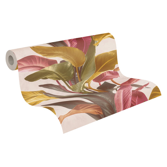 A.S. Création Blumen Tapete Rot 378622 Wandtapete Vliestapete Floral Vinyl Rolle