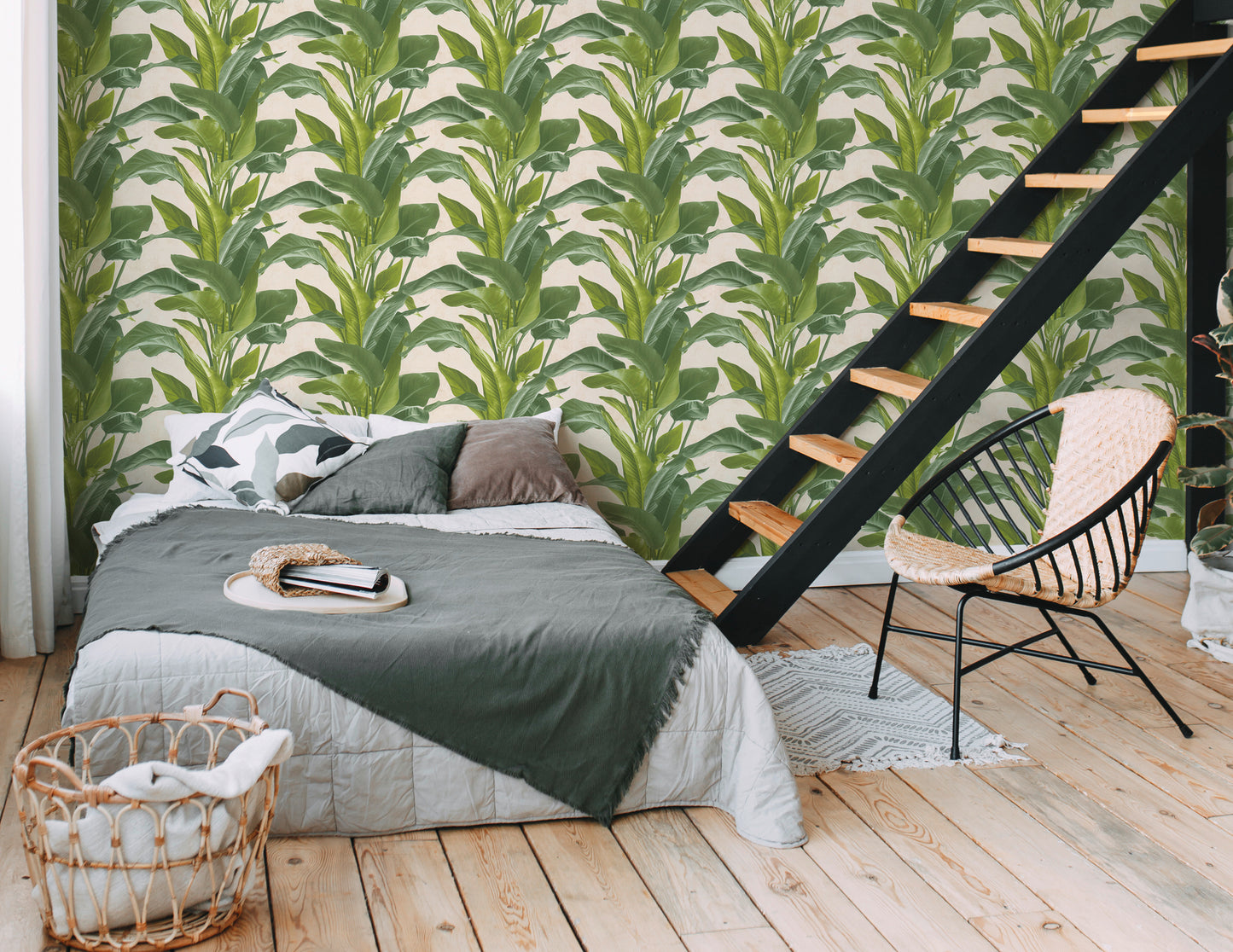 A.S. Création Blumen Tapete Grün 378623 Wandtapete Vliestapete Floral Vinyl
