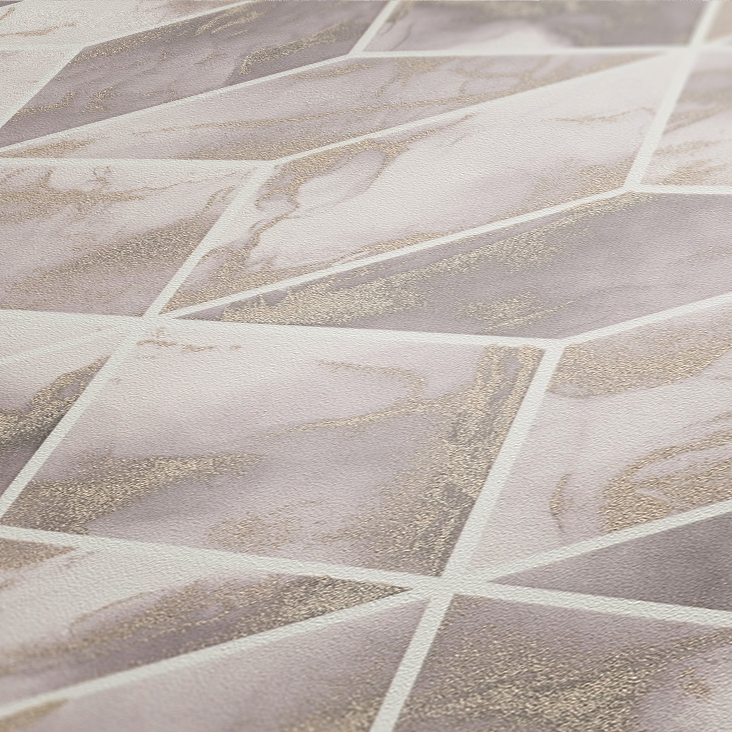 A.S. Création Tapete geometrisch Rosa 378632 Wandtapete Vliestapete Grafik Vinyl