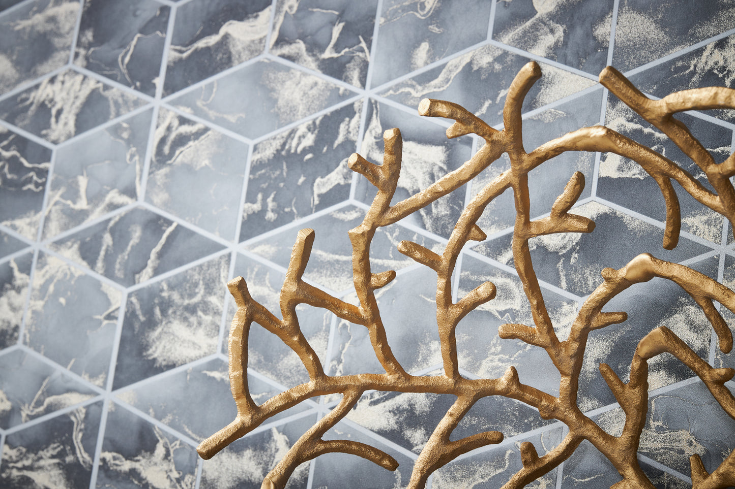 A.S. Création Tapete geometrisch Grau 378633 Wandtapete Vliestapete Grafik Vinyl