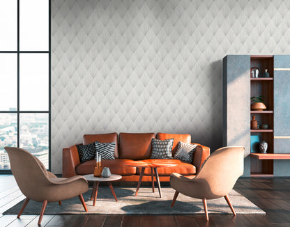 A.S. Création Tapete geometrisch Weiß 378641 Wandtapete Vliestapete Grafik Vinyl