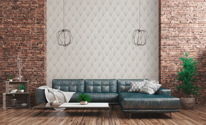 A.S. Création Tapete geometrisch Weiß 378641 Wandtapete Vliestapete Grafik Vinyl