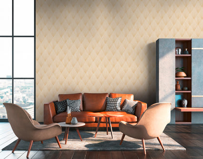 A.S. Création Tapete geometrisch Gold 378643 Wandtapete Vliestapete Grafik Vinyl