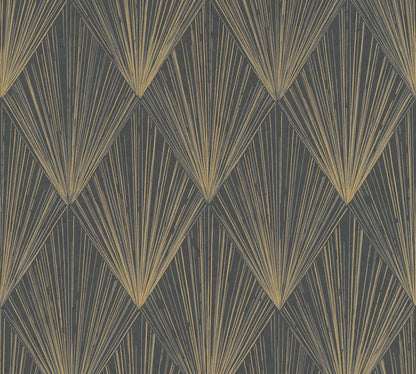 A.S. Création Geometrische Tapete Schwarz 378644 Wandtapete Vliestapete Vinyl
