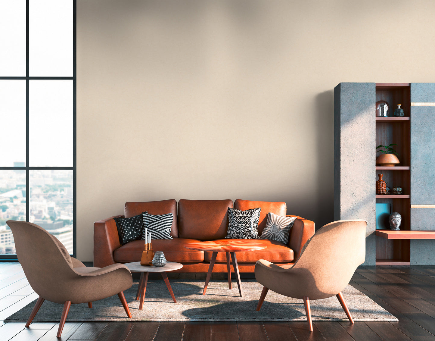 A.S. Création Uni Tapete Creme 378651 Wandtapete Vliestapete Unis Vinyl Rolle