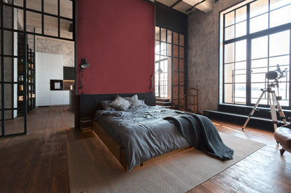 A.S. Création Uni Tapete Rot 378653 Wandtapete Vliestapete Unis Vinyl Rolle