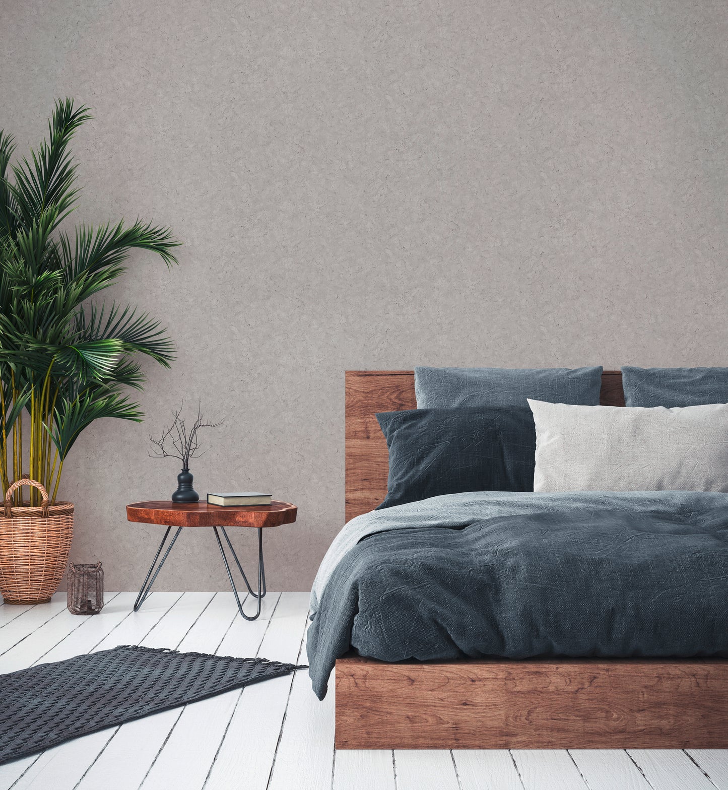 A.S. Création Uni Tapete Grau 378654 Wandtapete Vliestapete Unis Vinyl Rolle