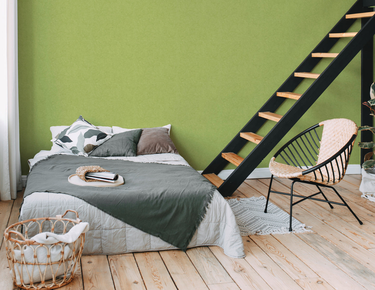 A.S. Création Uni Tapete Grün 378658 Wandtapete Vliestapete Unis Vinyl Rolle