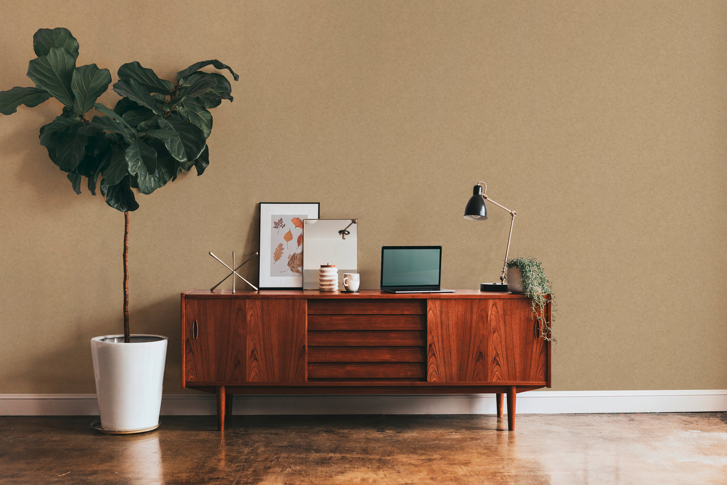 A.S. Création Uni Tapete Gold 378659 Wandtapete Vliestapete Unis Vinyl Rolle