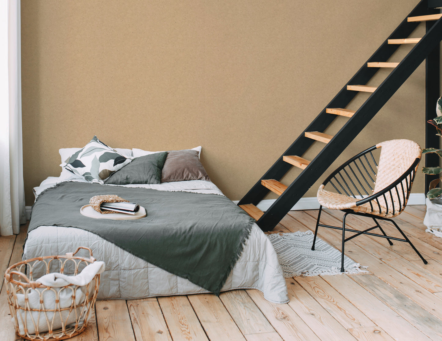 A.S. Création Uni Tapete Gold 378659 Wandtapete Vliestapete Unis Vinyl Rolle