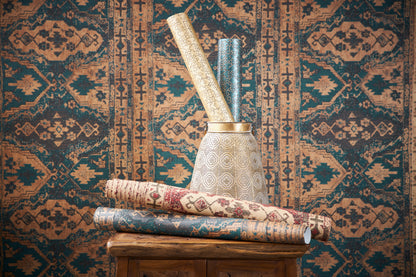 A.S. Création Orientalische Tapete Blau 378682 Wandtapete Vliestapete Vinyl