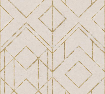 A.S. Création Tapete geometrisch Weiß 378693 Wandtapete Vliestapete Grafik Vinyl