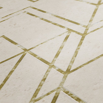 A.S. Création Tapete geometrisch Weiß 378693 Wandtapete Vliestapete Grafik Vinyl