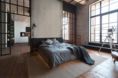 A.S. Création Tapete geometrisch Weiß 378693 Wandtapete Vliestapete Grafik Vinyl