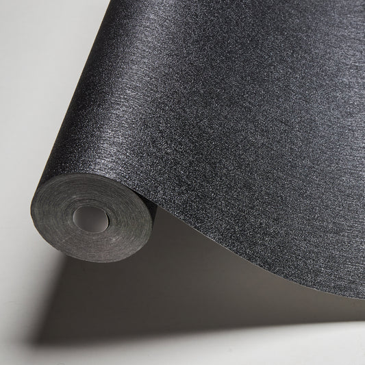 Karl Lagerfeld Uni Tapete Schwarz 378859 Wandtapete Vliestapete Unis Vinyl Rolle