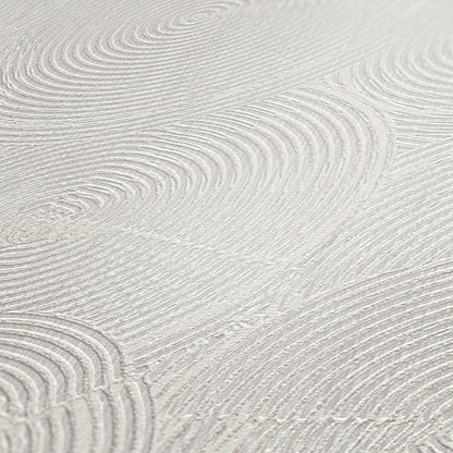 A.S. Création Tapete geometrisch Weiß 379001 Wandtapete Vliestapete Grafik Vinyl