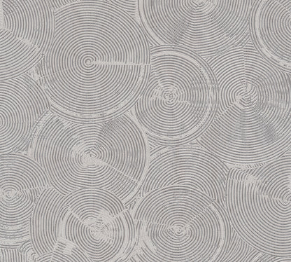 A.S. Création Tapete geometrisch Grau 379002 Wandtapete Vliestapete Grafik Vinyl