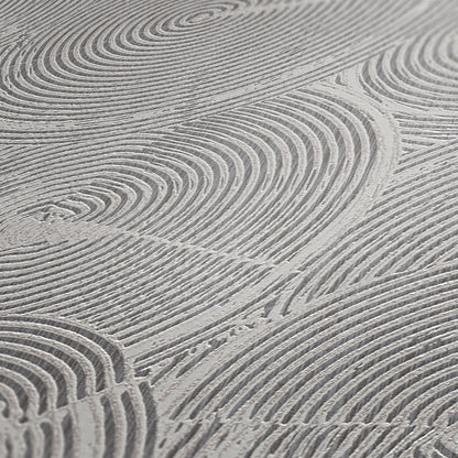 A.S. Création Tapete geometrisch Grau 379002 Wandtapete Vliestapete Grafik Vinyl