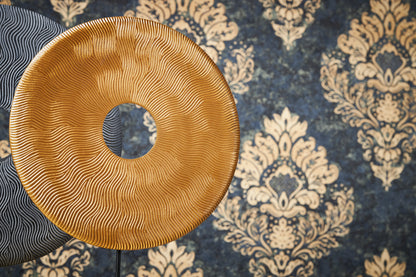 A.S. Création Barock Tapete Blau 379012 Wandtapete Vliestapete Neo-Klassik Vinyl