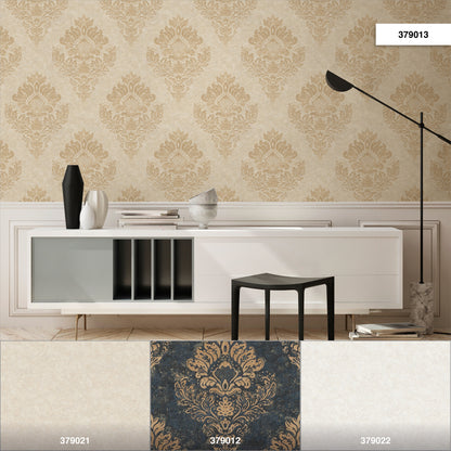 A.S. Création Barock Tapete Gold 379013 Wandtapete Vliestapete Neo-Klassik Vinyl