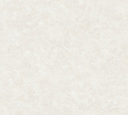 A.S. Création Uni Tapete Weiß 379022 Wandtapete Vliestapete Neo-Klassik  Vinyl