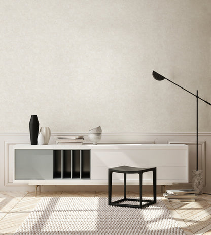 A.S. Création Uni Tapete Weiß 379022 Wandtapete Vliestapete Neo-Klassik  Vinyl