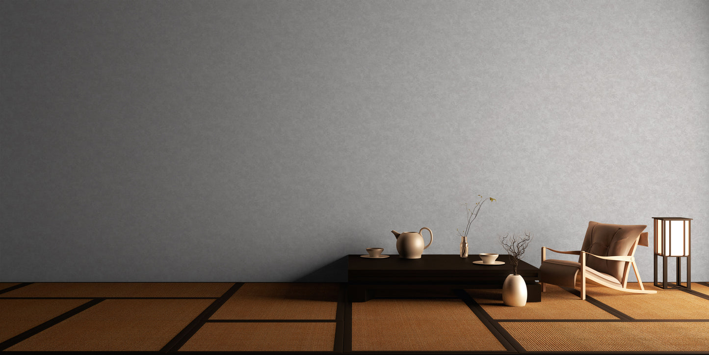 A.S. Création Uni Tapete Grau 379024 Wandtapete Vliestapete Neo-Klassik  Vinyl