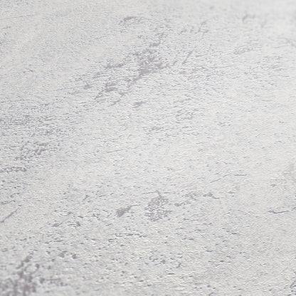 A.S. Création Tapete in Betonoptik Weiß 379031 Wandtapete Vliestapete Unis Vinyl