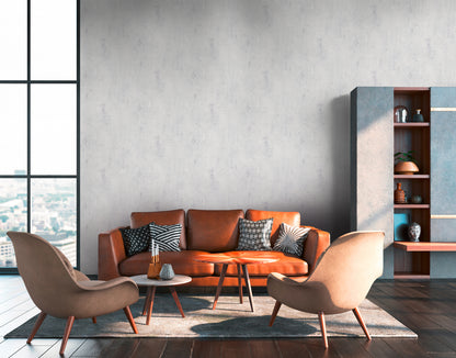 A.S. Création Tapete in Betonoptik Weiß 379031 Wandtapete Vliestapete Unis Vinyl