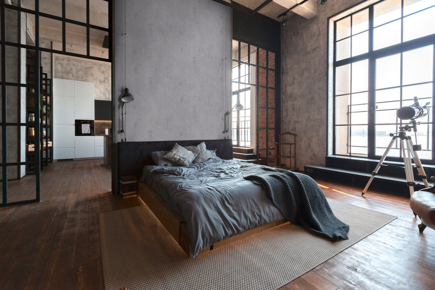 A.S. Création Tapete in Betonoptik Grau 379032 Wandtapete Vliestapete Unis Vinyl