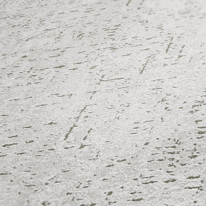 A.S. Création Unitapete Grau 379041 Wandtapete Vliestapete Struktur Unis Vinyl