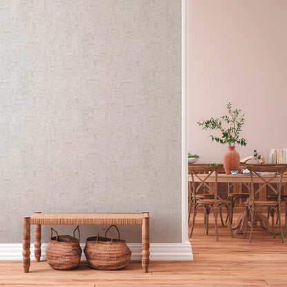 A.S. Création Unitapete Grau 379041 Wandtapete Vliestapete Struktur Unis Vinyl