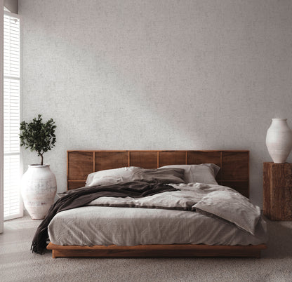 A.S. Création Unitapete Grau 379041 Wandtapete Vliestapete Struktur Unis Vinyl