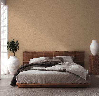 A.S. Création Unitapete Beige 379044 Wandtapete Vliestapete Struktur Unis Vinyl