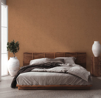 A.S. Création Unitapete Orange 379045 Wandtapete Vliestapete Struktur Unis Vinyl