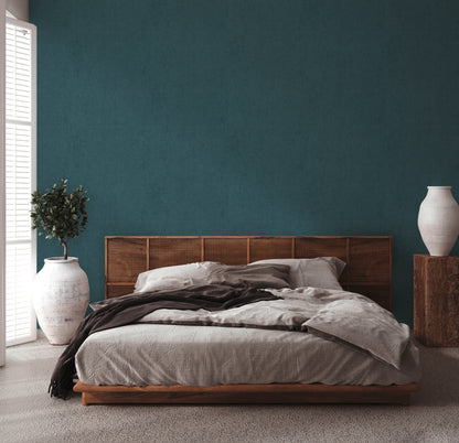 A.S. Création Unitapete Blau 379047 Wandtapete Vliestapete Struktur Unis Vinyl