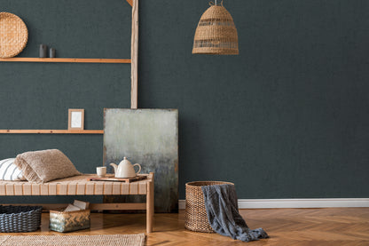 A.S. Création Unitapete Grau 379048 Wandtapete Vliestapete Struktur Unis Vinyl