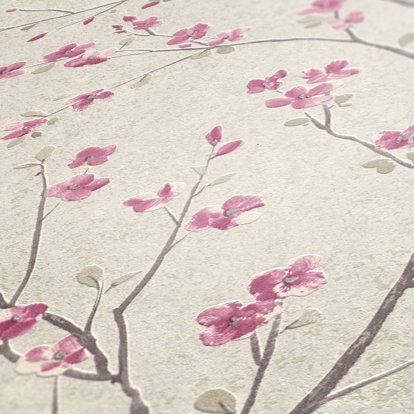 A.S. Création Blumen Tapete Rosa 379121 Wandtapete Vliestapete Floral Vinyl