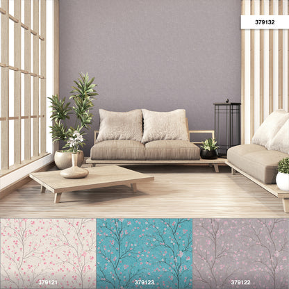 A.S. Création Uni Tapete Grau 379132 Wandtapete Vliestapete Unis Vinyl Rolle