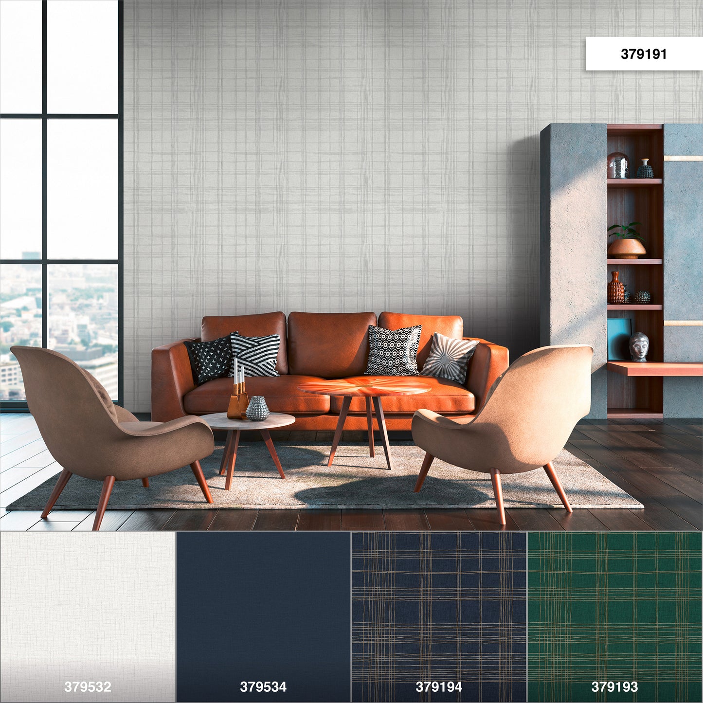 A.S. Création Tapete geometrisch Grau 379191 Wandtapete Vliestapete Grafik Vinyl