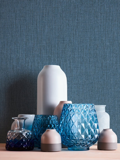 Daniel Hechter Uni Tapete Blau 379521 Wandtapete Vliestapete Unis Vinyl Rolle