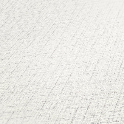 A.S. Création Unitapete Weiß 379532 Wandtapete Vliestapete Textil Unis Vinyl