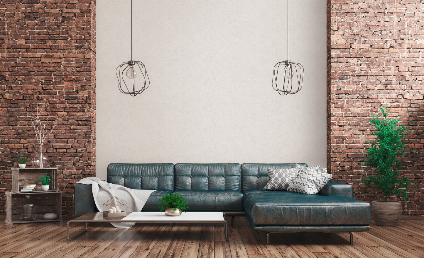 A.S. Création Unitapete Weiß 379532 Wandtapete Vliestapete Textil Unis Vinyl