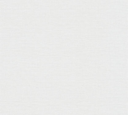 A.S. Création Unitapete Weiß 379535 Wandtapete Vliestapete Textil Unis Vinyl