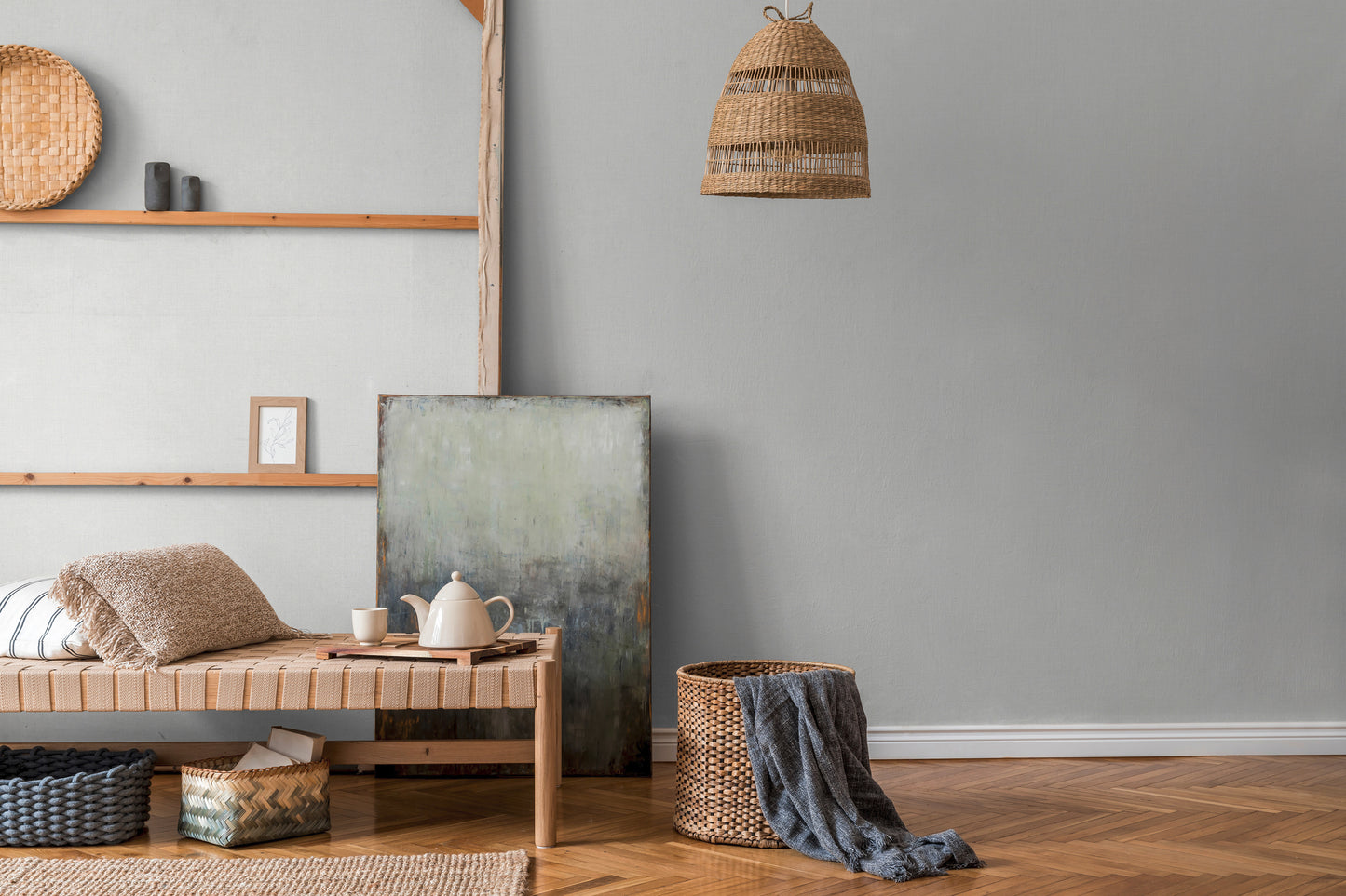 A.S. Création Unitapete Weiß 379535 Wandtapete Vliestapete Textil Unis Vinyl