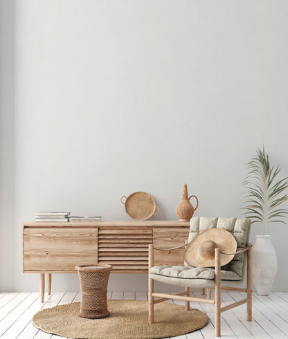 A.S. Création Unitapete Weiß 379535 Wandtapete Vliestapete Textil Unis Vinyl