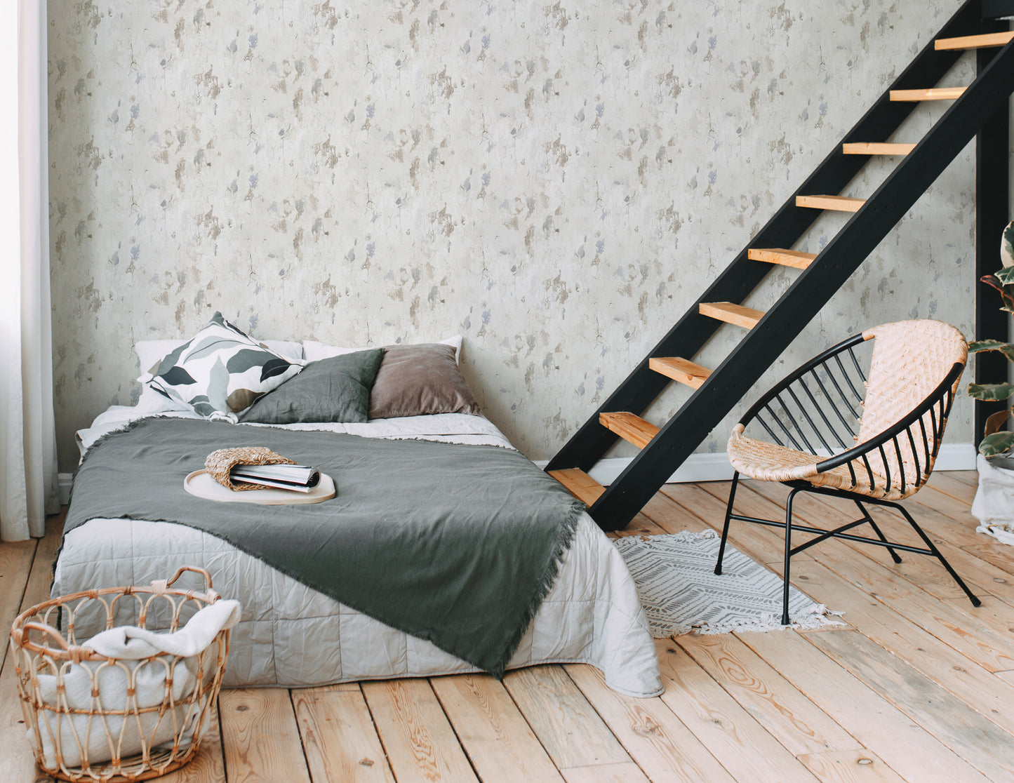 A.S. Création Tapete in Betonoptik Grau 379544 Wandtapete Vliestapete Vinyl