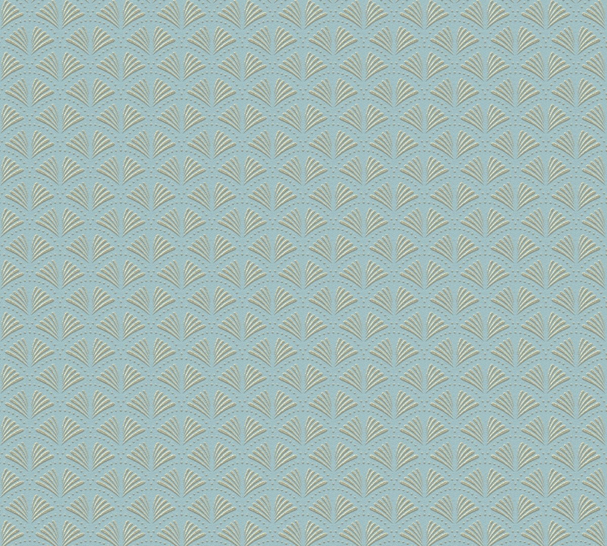 A.S. Création Art Deco Tapete Türkis 379574 Tapete Trendwall 2 Wandtapete Design