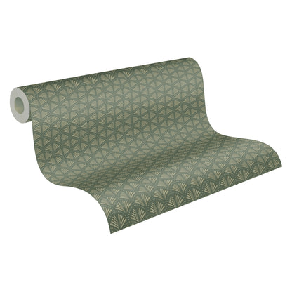 A.S. Création Art Deco Tapete Grün 379575 Tapete Trendwall 2 Wandtapete Design